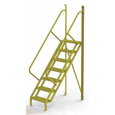 TRI-ARC Configurable Platform Ladder: 9.3 ft Overall Ht, 30 in Overall Wd, 20 in Overall Dp - Base Ladders & Stairs