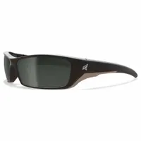 Full-frame safety glasses with padded comfort fit and metal-detectable construction, suitable for environments requiring detection of lost fragments. Features G-15 lens to reduce glare and eye strain. Black frame. Part of the Reclus Series
