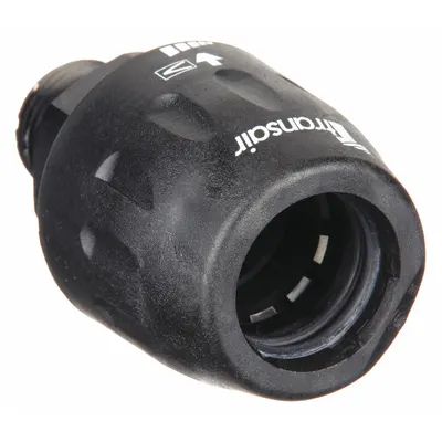 TRANSAIR Push-to-Connect x MNPT Adapter Fitting - Polyamide Tube Fittings for Compressed Air Systems
