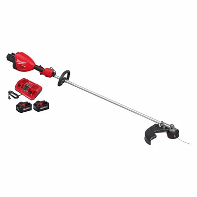 MILWAUKEE 3006-22 Battery-Powered String Trimmer Kit, 8.0 Ah, Straight Shaft - Battery-Powered String Trimmers