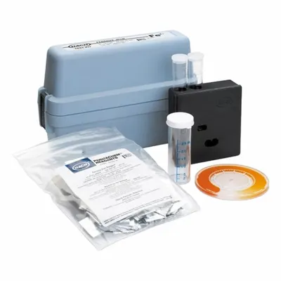 HACH Water Quality Test Kit: Iron, 0 to 7 mg/L Fe2+, 100 Tests - Water Quality Test Kits