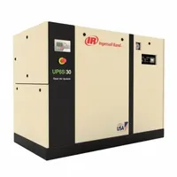 The INGERSOLL RAND UP6S-20-150 is a tankless rotary screw air compressor with a 20 hp motor delivering 72 cfm at 230V AC three-phase power. Designed for continuous-duty industrial applications, it provides reliable compressed air for manufacturing, automation, and pneumatic tool operation