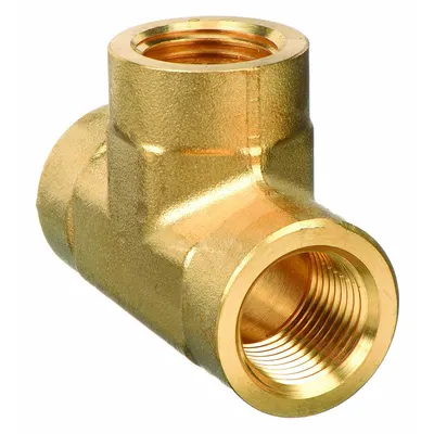 PARKER 8-8-8 FT-B Threaded High-Pressure Pipe Tee - Threaded High-Pressure Pipe Fittings