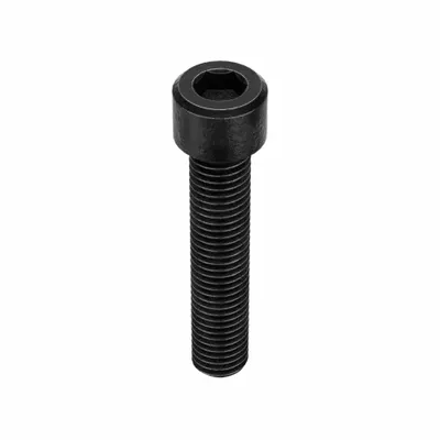KERR LAKESIDE Socket Head Cap Screw: 1/4"-28 Thread Size, 1 1/4 in Lg, Std, Black Oxide - Inch System Standard Socket Head Cap Screws