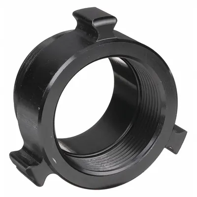 MOON AMERICAN 1-1/2 in x 1-1/2 in NPT x NH Straight Aluminum - Aluminum Rigid Fire Hydrant & Standpipe Adapters