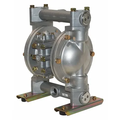 Dayton Double Diaphragm Pump: Aluminum Body, 1 in, NPT Connection, 41 gpm - Aluminum Housing AODD Pumps