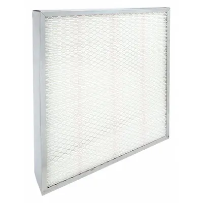 OEM Minipleat Air Filter: 24 in x 24 in x 4 in, Fiberglass, Metal, No Header - MERV 13 Minipleat Air Filters
