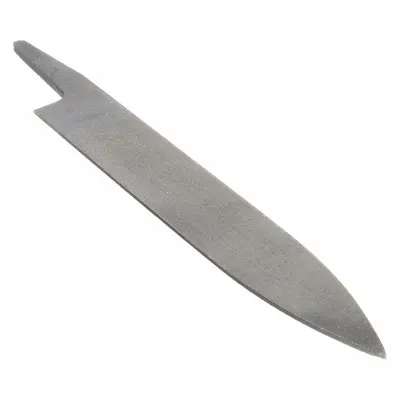 SIMONDS Knife File: Double-Cut Face Cut, Single Edge Cut, Second Cut, 4 in Lg without Tang - Double-Cut Knife Files