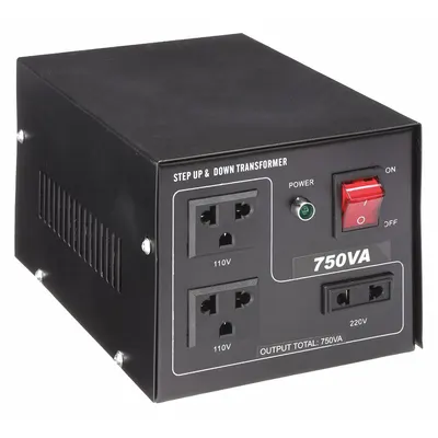 OEM Step Up/Step Down Voltage Converter: 750 VA Power Rating - International Voltage Converters
