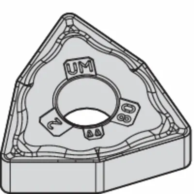 WIDIA Turning Insert: WNMG432UM - Trigon (W) Indexable Turning Inserts
