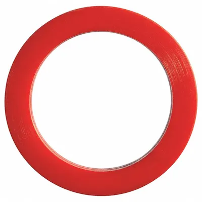 USA INDUSTRIALS Cam and Groove Gasket: 3/4 in For Coupling Size, Red, 1 3/8 in Outside Dia - Silicone Cam & Groove Gaskets