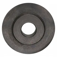 Steel replacement cutter wheel designed for use with pipe, tubing, and conduit cutters. Suitable for cutting aluminum, copper, and steel. Package includes two wheels.