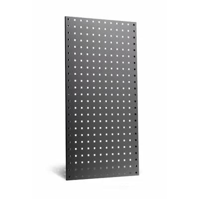 TRITON PRODUCTS Square Hole Pegboards: Square, 3/8 in Peg Hole Size, 36 in x 18 in x 9/16 in - Round-Hole Pegboard Panels