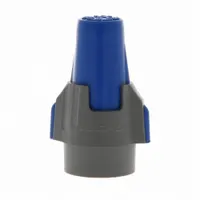 IDEAL Twist-On Wire Connectors: Blue/Gray, Wire Sizes 6 AWG – 6 AWG, 1,000 V, 5, PK (MPN 30-1048S)