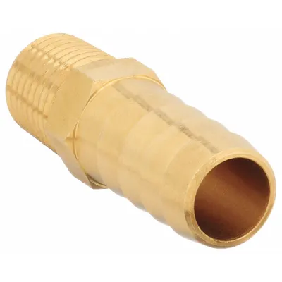 OEM Brass Multipurpose Rigid Barbed Hose Fitting - Brass Multipurpose (Air, Water, Chemical) Rigid Barbed Hose Fittings