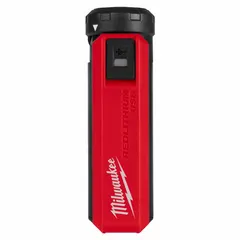 Portable power bank with 2000 mAh capacity for charging USB devices. Features Micro USB input and one female USB Type A output. Recharges fully in 2 hours.