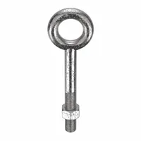 Machinery Eye Bolt: Without Shoulder, 316, Stainless Steel, Plain, 1/2"-13 Thread Size (MPN N2005-316SS-4-1/2)