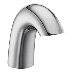 This ZURN Serio Series® sensor faucet features a single-post design with spray functionality, constructed from brass and plastic in a brushed nickel finish. It includes a Connected Monitor for operational oversight and uses an NPSM connection. Suitable for touch-free hand washing in commercial restrooms, it helps reduce cross-contamination and supports water conservation in high-traffic facilities.