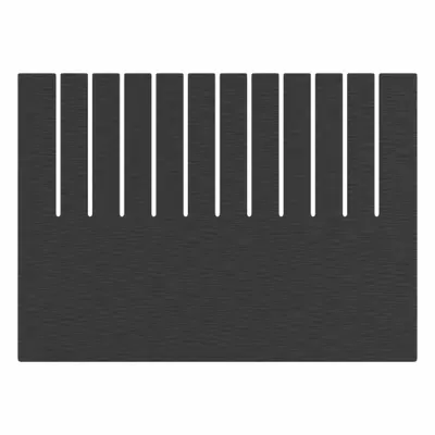 LEWISBINS ESD Divider Box Divider, Black Plastic, for DC3120-XL, DV17120-NXL - ESD Divider Box Dividers