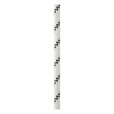 PETZL Static Kernmantle Rope, 7/16 in, 675 lb WLL, Nylon, White - Shock-Absorbing Rope