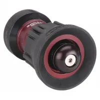 VIPER Fire Hose Nozzle: Adj Gallonage, Dual Range, Solid Stream (MPN 1590-20)