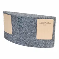 General purpose surface grinding segment for stock removal and finishing on ferrous metals. Measures 6" L x 11 1/4" W x 2 1/4" H with abrasive hardness F. Compatible with ME30777 Cortland chuck