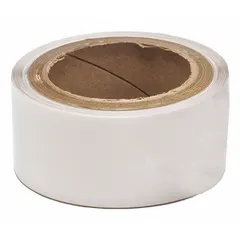 Solid, clear overlaminate tape made of polyester with a 3 mil thickness. Applied over existing floor markings to protect against abrasion, chemicals, and traffic. Suitable for extending the life of safety labels, aisle markers, and hazard warnings in industrial and commercial environments.