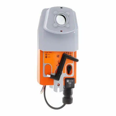 Belimo Valve Actuator: Retrofit Electric Valve Actuator, 24V AC/DC, Spring Return - Fail-Safe Zone Valve Actuators