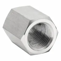 Metal Pipe Straight: 180° Return, 1/2 in x 1/2 in, Female BSPP Threaded x Female x BSPP Threaded (MPN 1855 21 21)