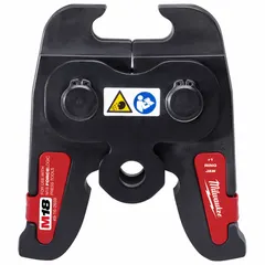This actuator is designed for use with standard and extended press tools to crimp press fittings onto copper plumbing pipe. It accommodates pipe sizes from 2-1/2 in to 4 in. Suitable for commercial and residential plumbing installations.