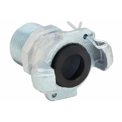 Universal Coupling: 3/4 in Hose Fitting Size, Male, NPT - Chicago-Style Universal Hose Couplings
