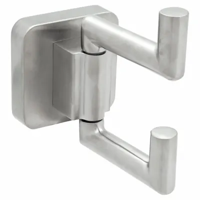 SPEAKMAN SA-2408-BN Brass Robe Hook, Brushed Finish, 38 lb Capacity - Bathroom Hooks