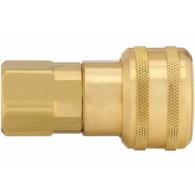 PARKER Industrial Interchange Brass Quick-Connect Air Coupling Body - Industrial Interchange Brass Quick-Connect Air Coupling Bodies