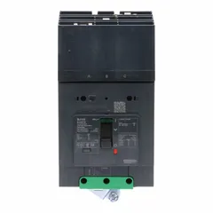 125 A, 3-pole B-Frame molded case circuit breaker rated 690V AC with a maximum interrupting rating of 100kA at 120/240V AC. Features fixed instantaneous trip, ABC phase connection, and aluminum mechanical lug OFF end terminal connection. Used for overcurrent protection in power distribution systems.