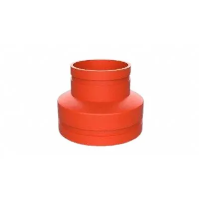 GRUVLOK Grooved Concentric Reducer, 5 in x 4 in, Ductile Iron, 300 psi @ 150° F - Grooved Pipe Fittings