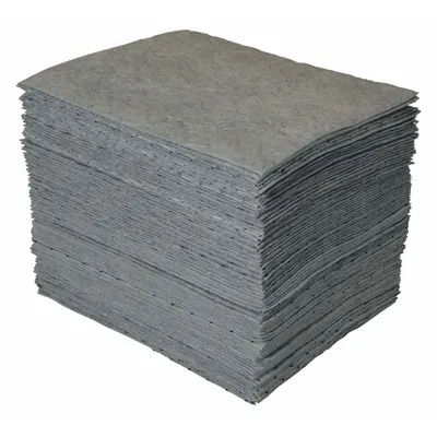 CONDOR Sorbent Pad: 106 1/2 oz Volume Absorbed Per Pad, 19 in x 15 in Pad Size (L x W) - Sorbent Pads