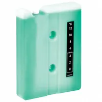 Cold Pack: 8 1/4 in Overall Lg, 6 1/4 in Overall Wd, 1 5/8 in Overall Ht, 1 L Capacity, Green (MPN 0372613)