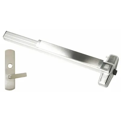 VON DUPRIN 99L-06-F 4 US28 RHR Rim Exit Device with Touchbar and Lever Trim - Rim Push Bars