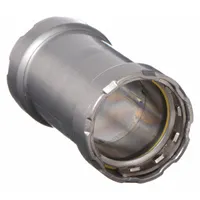 VIEGA MEGAPRESS Crimp Coupling Fitting: 1 1/2 in Pipe x 1 1/2 in Pipe Size, Press-fit x Press-fit (MPN 25051)