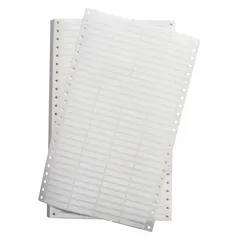 Acrylic precut label sheet with 5,000 labels, each measuring 1/4 in x 1 1/2 in. Acrylic adhesive provides bonding for industrial labeling tasks such as asset tagging, cable marking, and component identification.