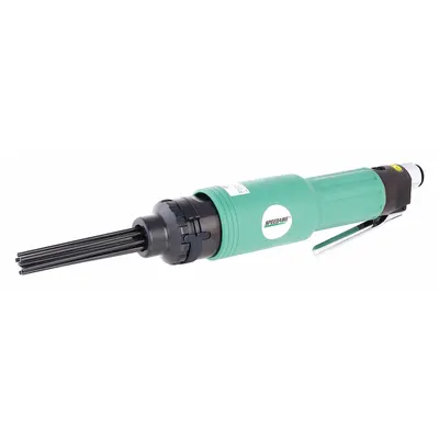 SPEEDAIRE Needle Scaler: Medium Duty, 1 1/16 in Stroke Lg, 1/4 in Female NPT, 19 Needles - Inline Needle Scalers