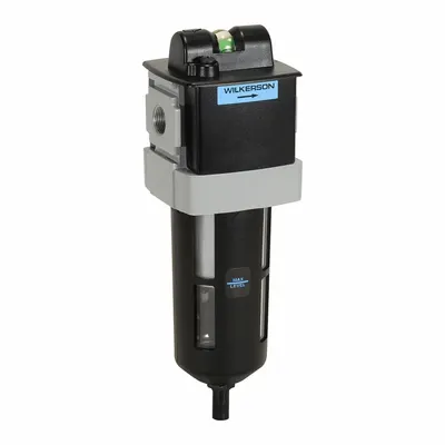 WILKERSON Filter: Coalescing, 3/8 in NPT, 0.01 micron, 42 scfm, 150 psig Max Op Pressure - Wilkerson FRL Air Filters