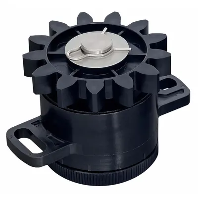 BANSBACH FRN-P2-R202-G2 Geared Rotary Damper, Clockwise, 2 kgf-cm Torque - Geared Rotary Dampers