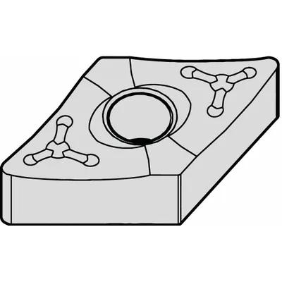 WIDIA Diamond Turning Insert: DNMM44365 - Diamond Indexable Turning Inserts