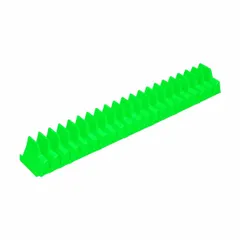 This modular wrench organizer is designed for tool drawer storage, keeping wrenches separated and accessible. It has an overall width of 2 1/4 inches and is suited for organizing wrench sets in workshops and maintenance areas.