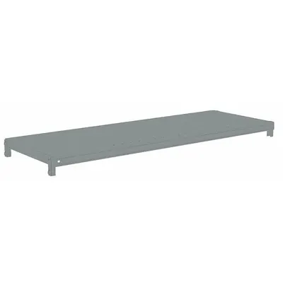 TENNSCO ZMS-4815 Solid Steel Decking Shelf Kit for Boltless Shelving - Solid Steel Decking Shelf Kits for Boltless Shelving