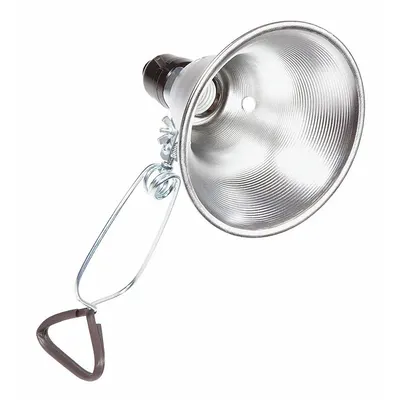 BAYCO Clamp-On Task Light: Bulb Dependent, Corded, Clamp Light, 6 ft Power Cord Lg - Clamp Lights