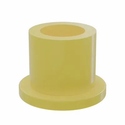 BUNTING BEARINGS Plastic Flanged Sleeve Bearing for Non-Hardened Surfaces - Plastic Flanged Sleeve Bearings for Non-Hardened Surfaces