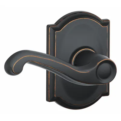SCHLAGE F10 FLA 716 CAM Passage Lever Lockset - Passage Lever Locksets