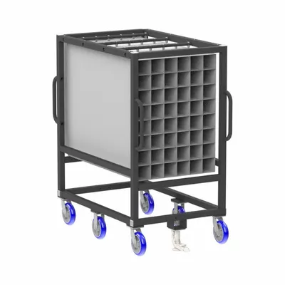 VALLEY CRAFT Small Parts Compartmented Cart - Small Parts Compartmented Carts